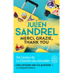 Merci, grazie, thank you