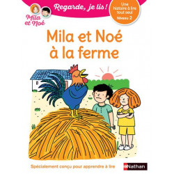 Regarde je lis mila et noe...