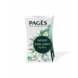 Thé vert BIO Earl Grey