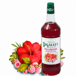 Sirop Framboise Hibiscus 1L