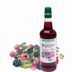Sirop Framboise Mûre Bio 70cl