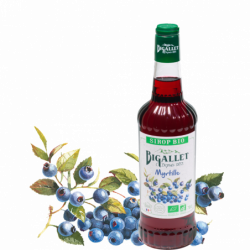 Sirop Myrtille Bio 70cl